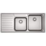 Franke BCX621 LHD 不銹鋼圓角右翼枱上昇盆